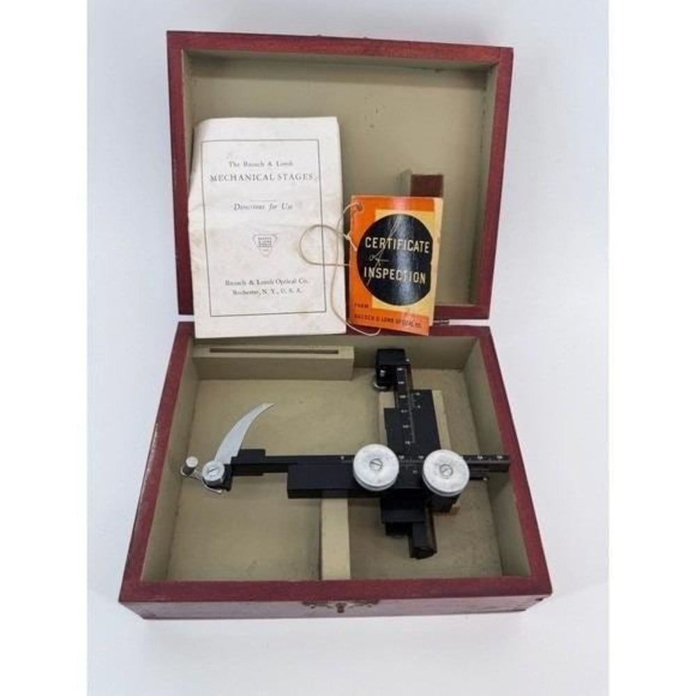 Bausch & Lomb FSM Microscope Component Vintage 40s-50s Collector Professional